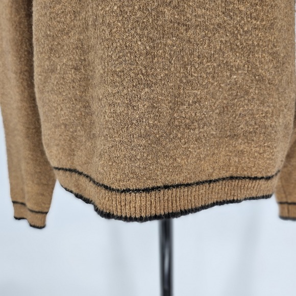 Sita Murt Fair Isle Alpaca Sweater Nordic Tribal Winter Fall Womens Sz 12 - Picture 6 of 12